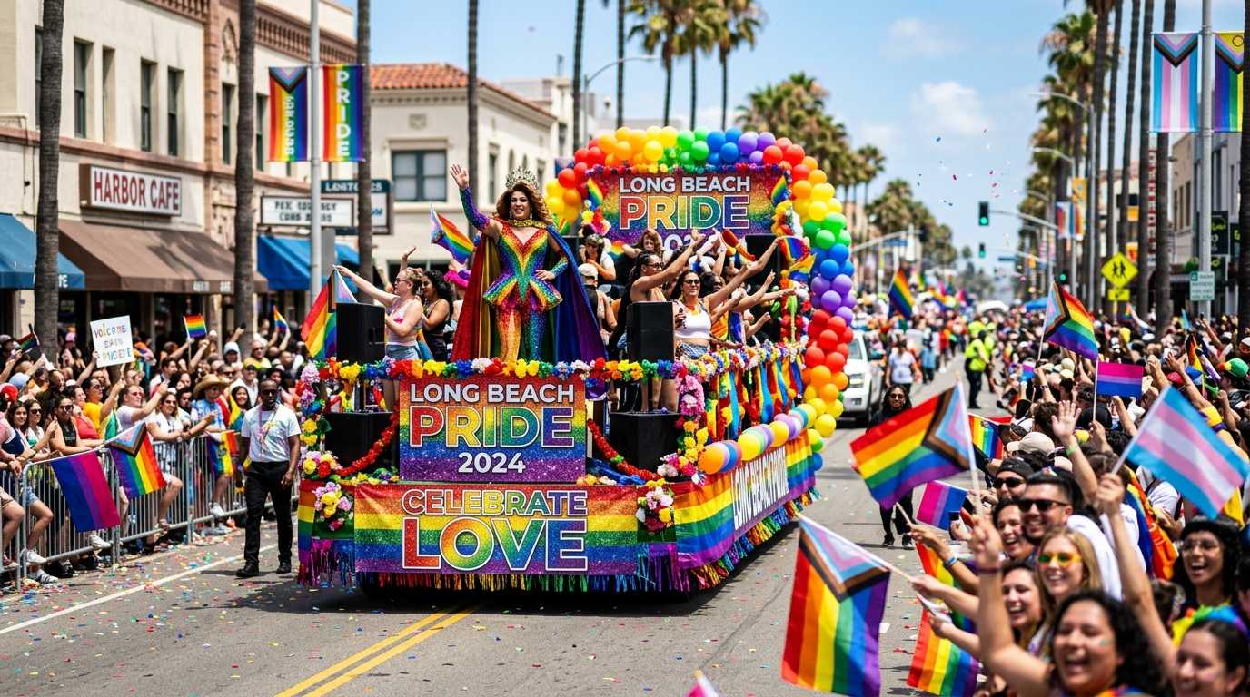 Long Beach Pride : Parade Route, Lineup & 'Fearless' News Regulations