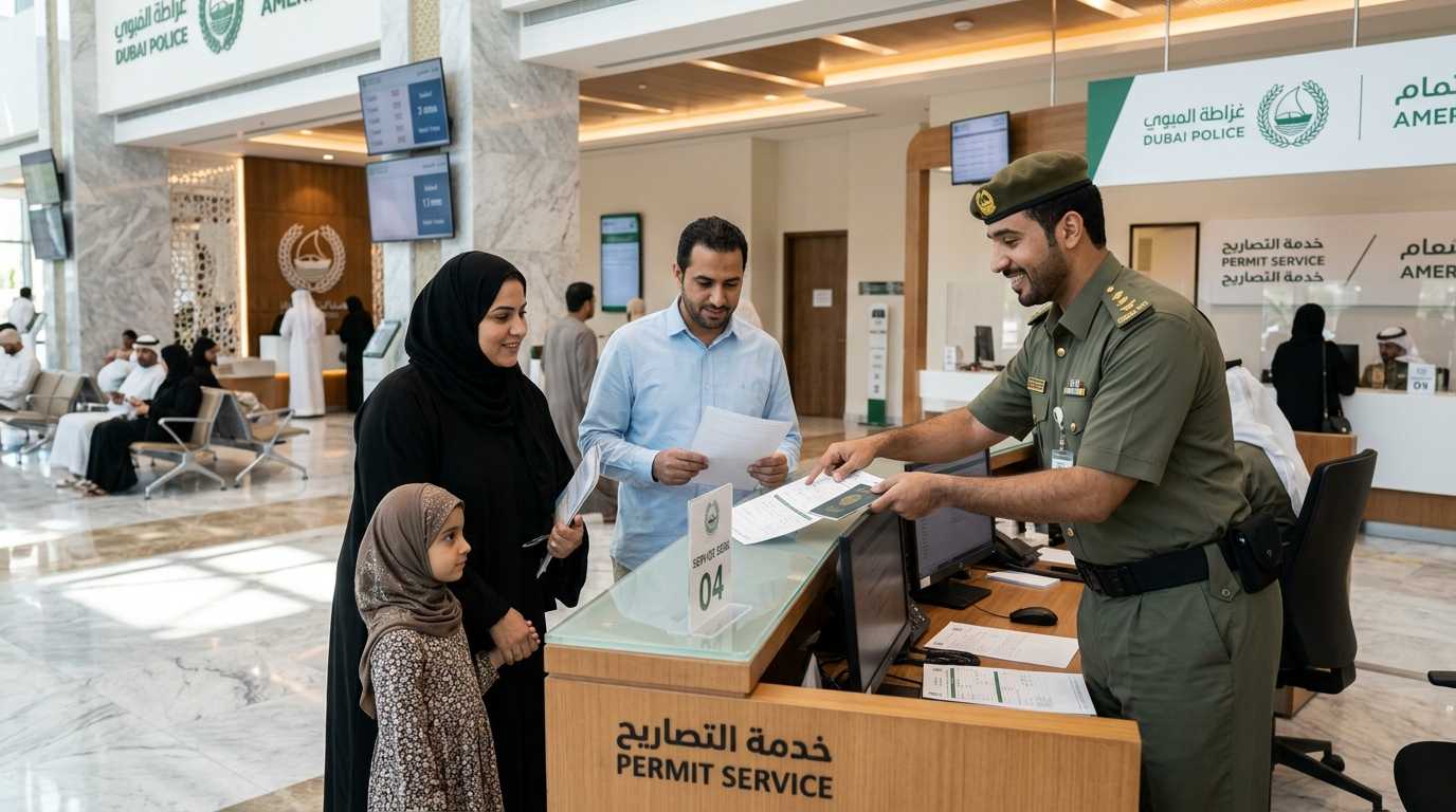 Dubai Police App for Moving | The Officer's Guide to Permits Experts