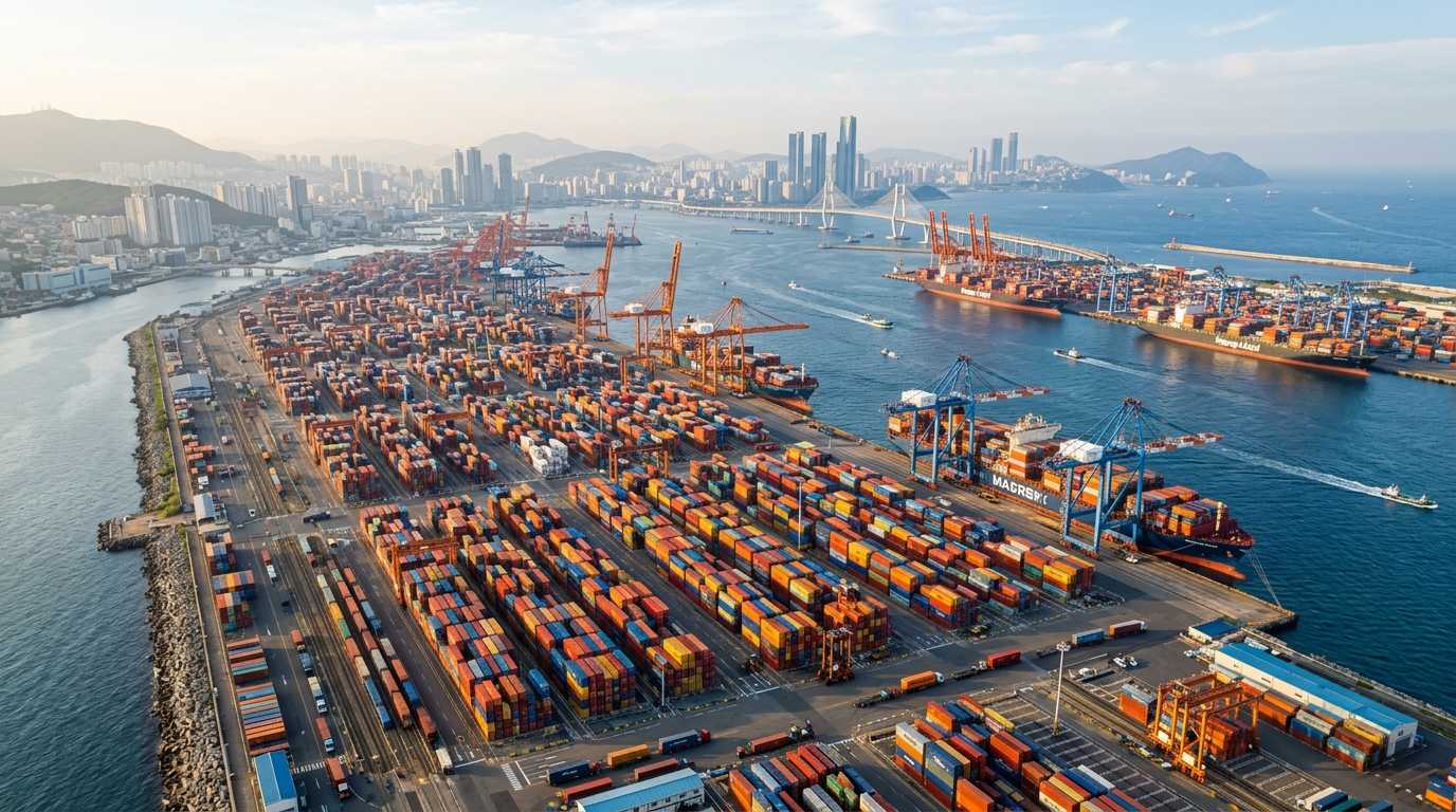 Shipping from Dubai to South Korea - Fast Sea and Air Cargo Guide Breakdown