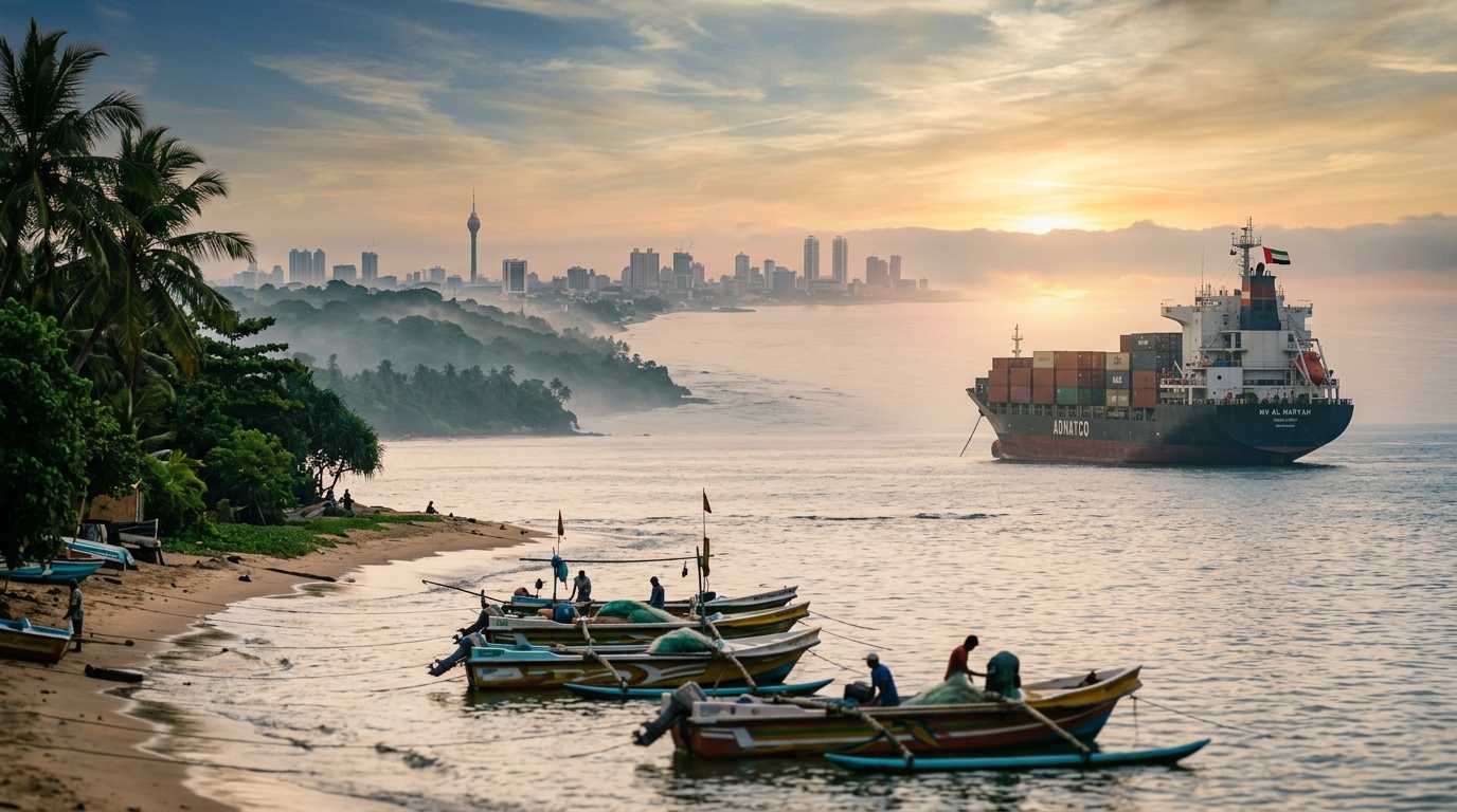 Shipping from Dubai to Sri Lanka - Fast Sea and Air Cargo Guide Facts