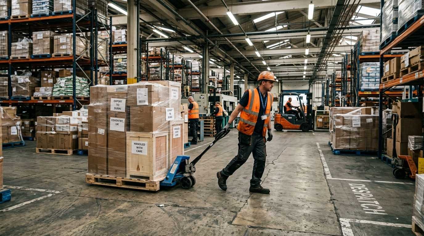 Shipping from Coventry to Sharjah | Midlands to UAE Guide Facts