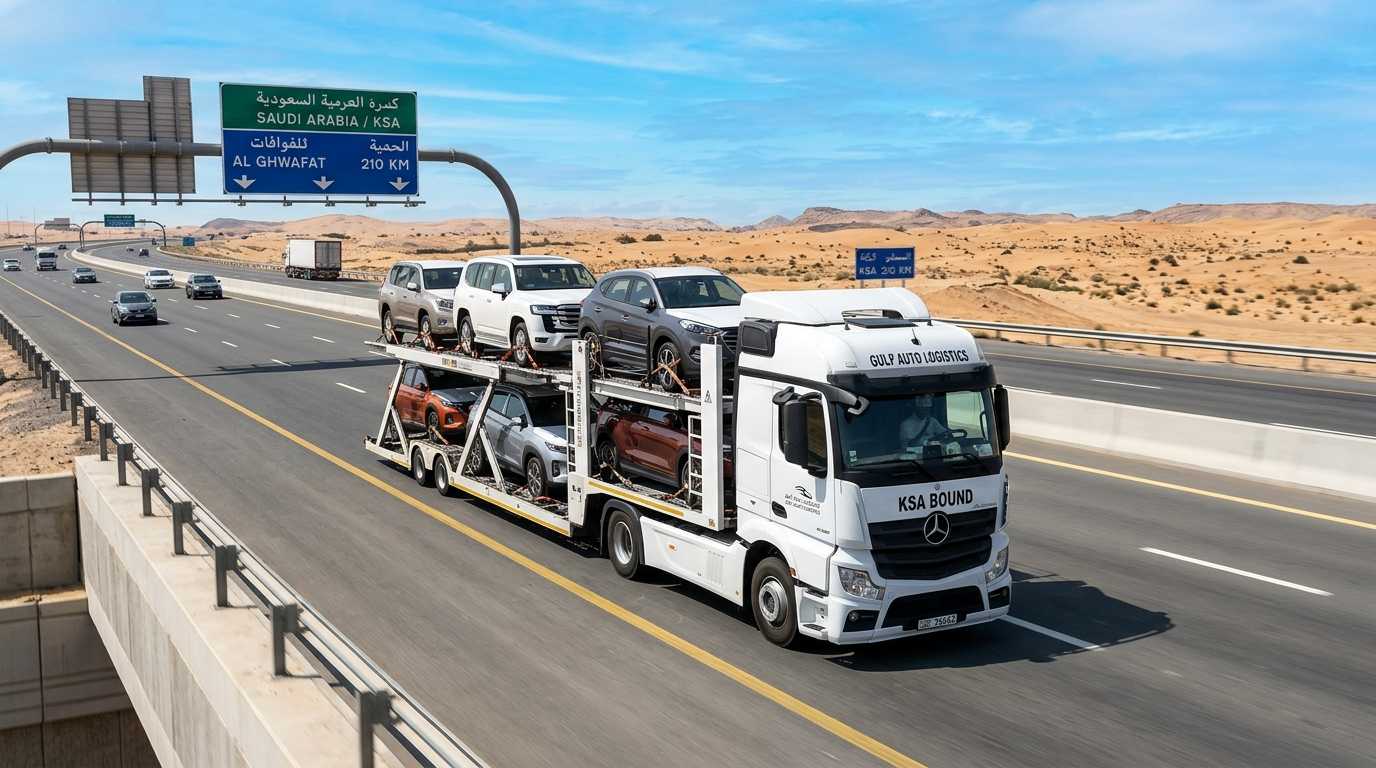 car shipping dubai to saudi arabia
