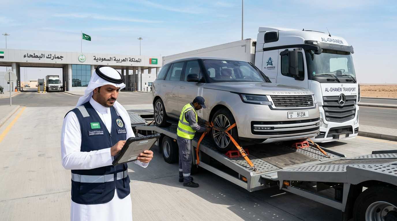 car shipping from dubai to saudi arabia