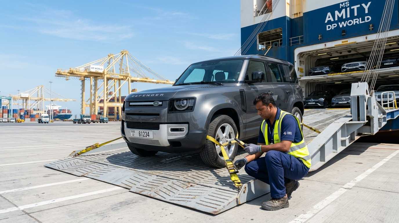 car shipping from dubai uae to gcc