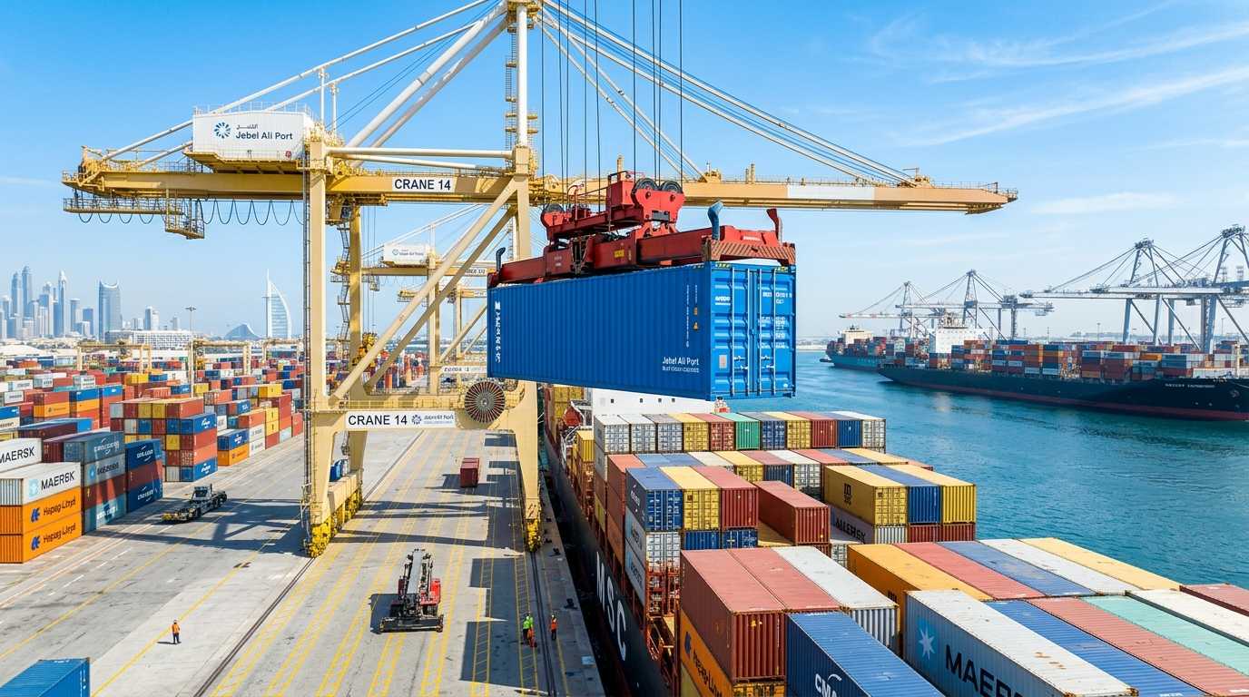 charter container shipping dubai