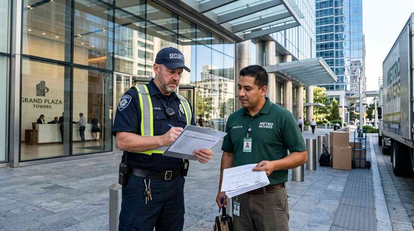 Dealing with Building Security on Moving Day | Expert Guide