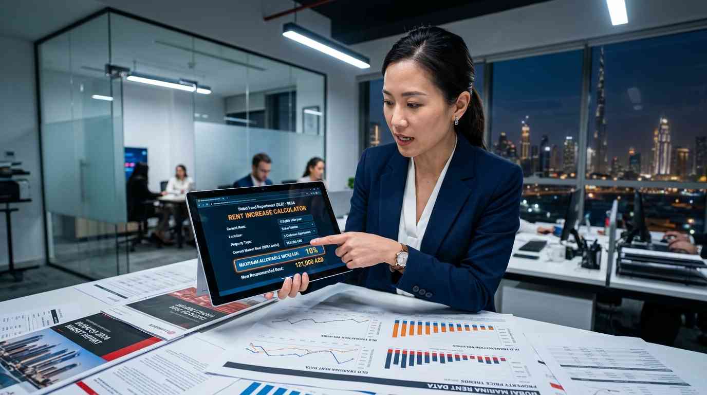 dubai rent increase calculator