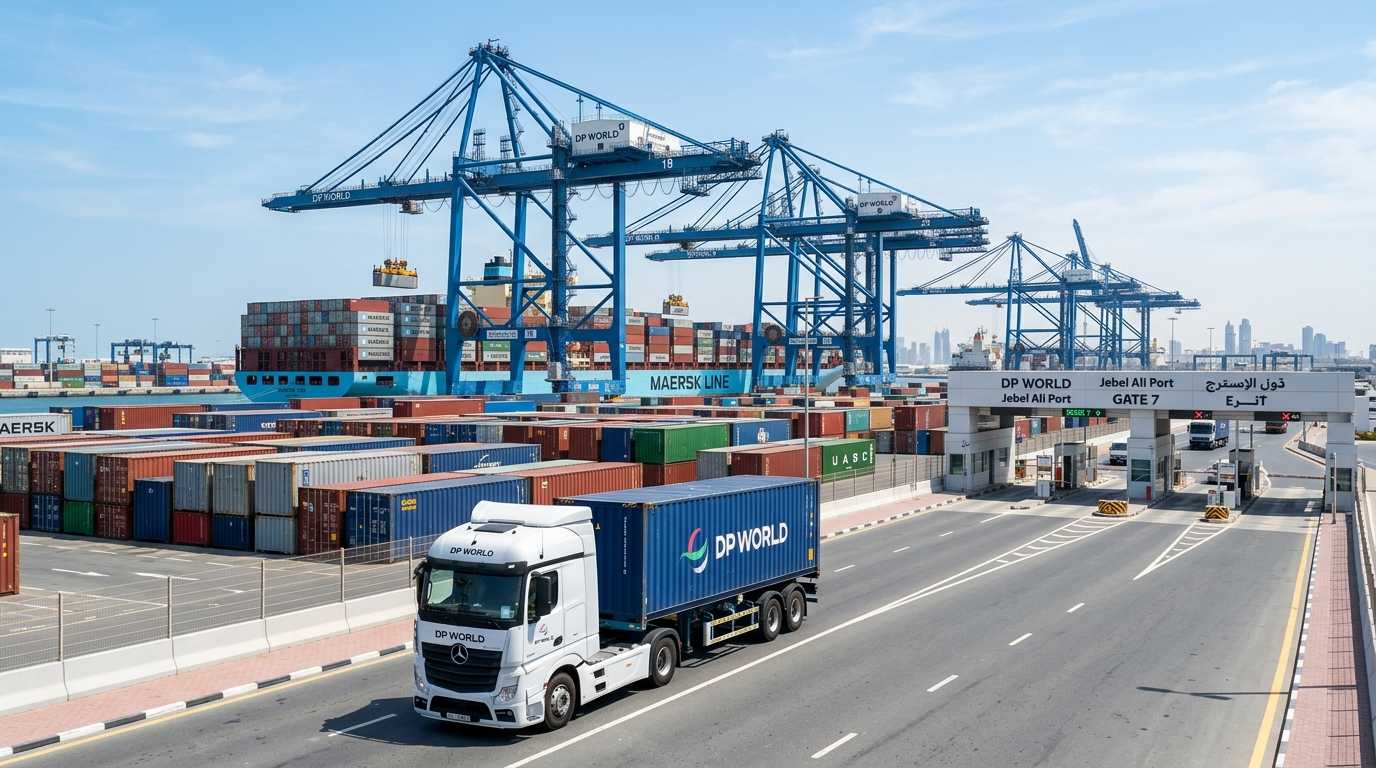 jebel ali port shipping