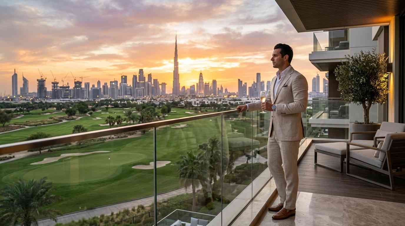 living in a villa in dubai hills estate