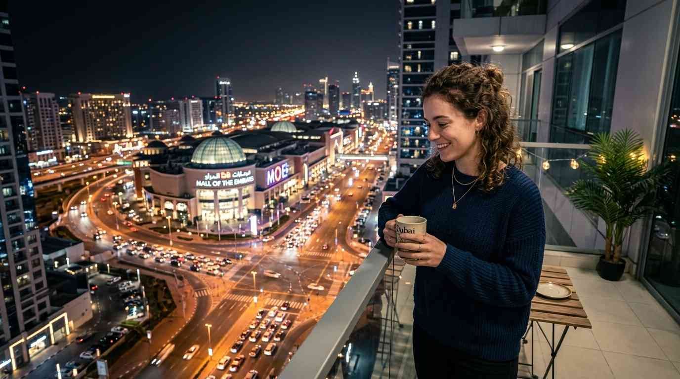 living in an apartment in al barsha