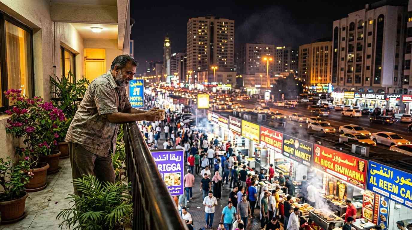 living in an apartment in al rigga