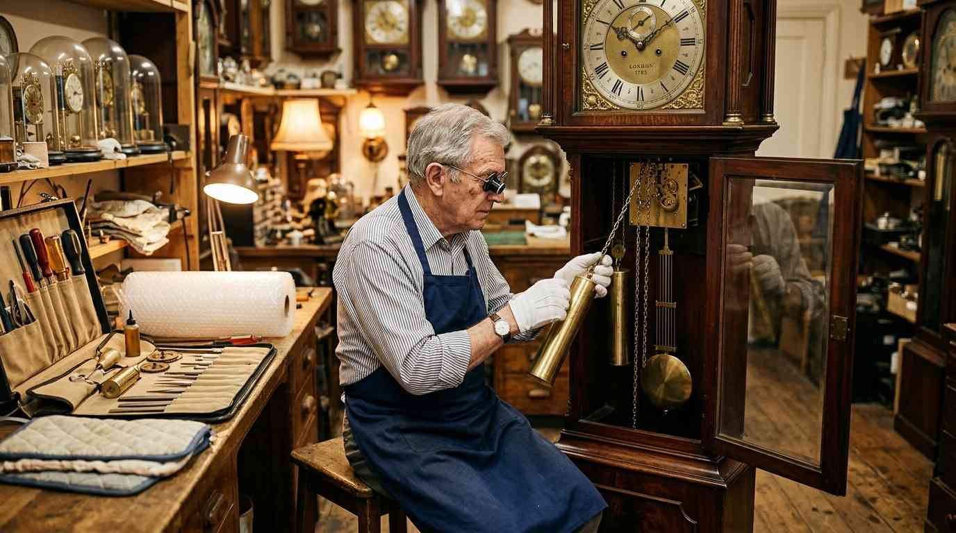 move your grandfather clock
