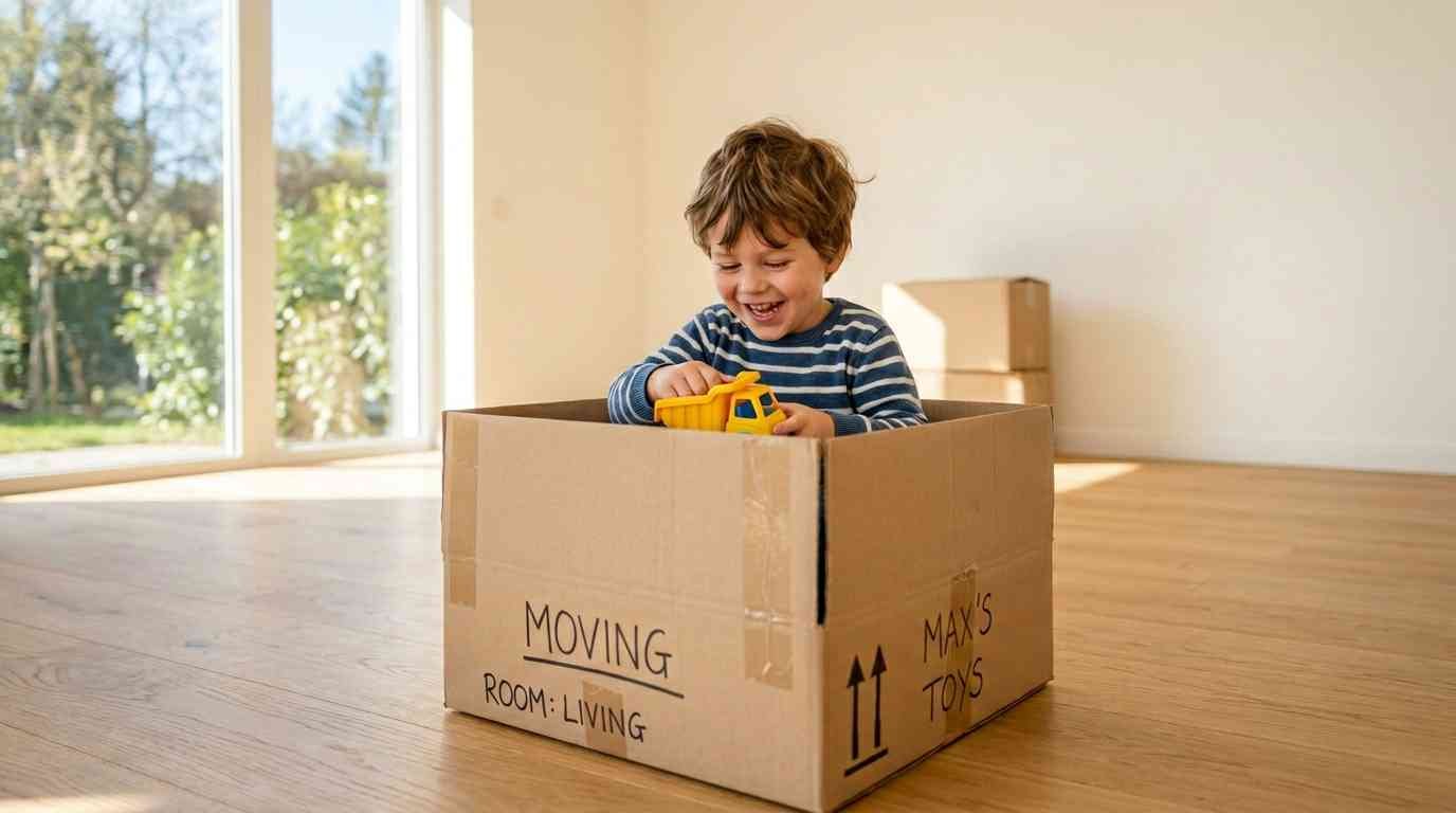 moving with kids