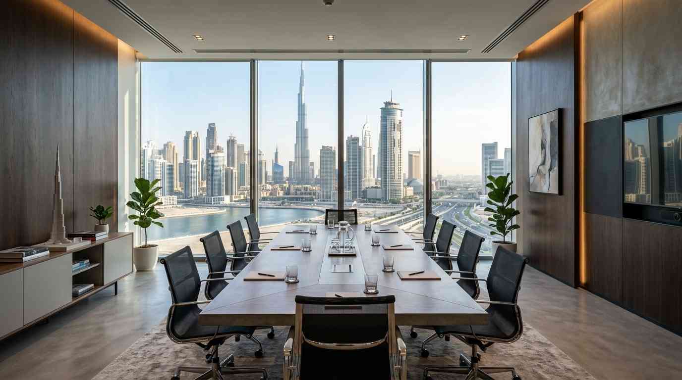 Office Relocation London to Business Bay