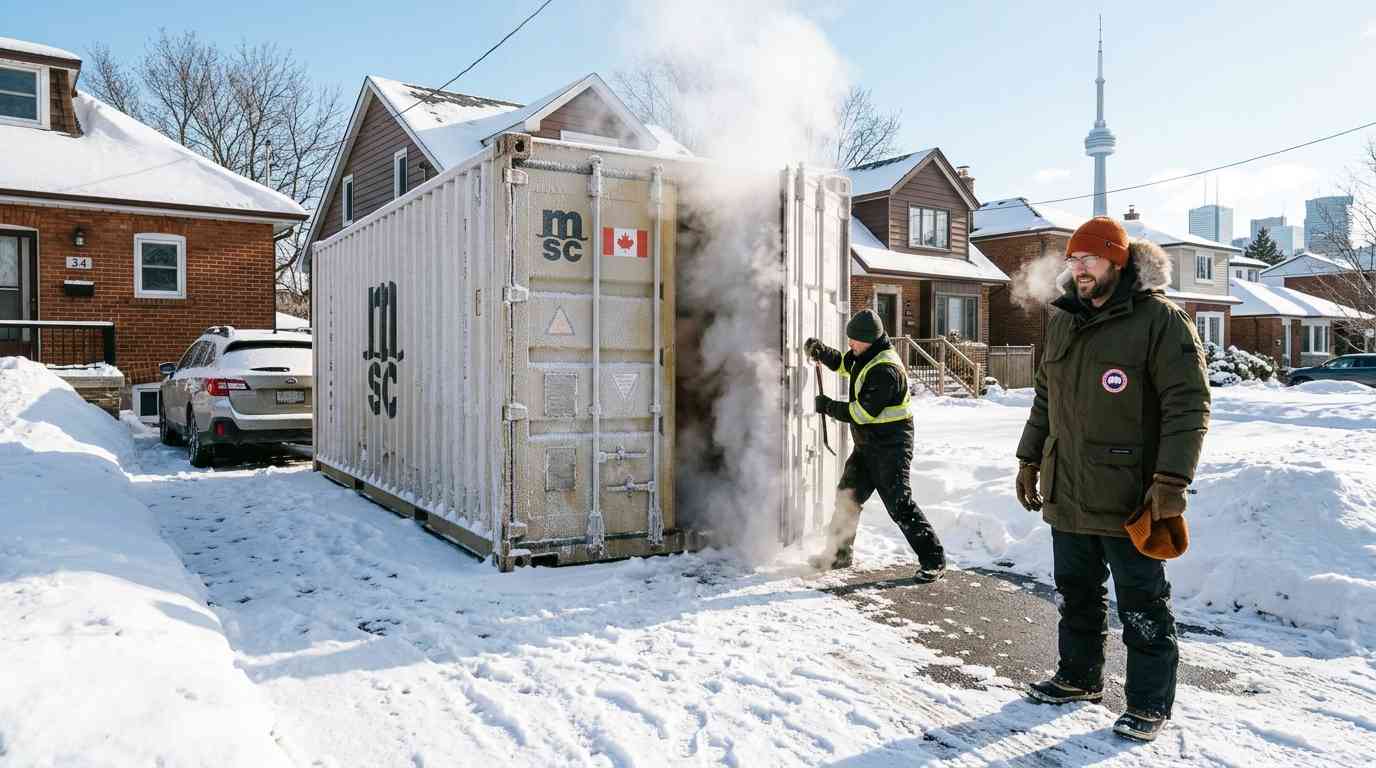 shipping a container from dubai to canada