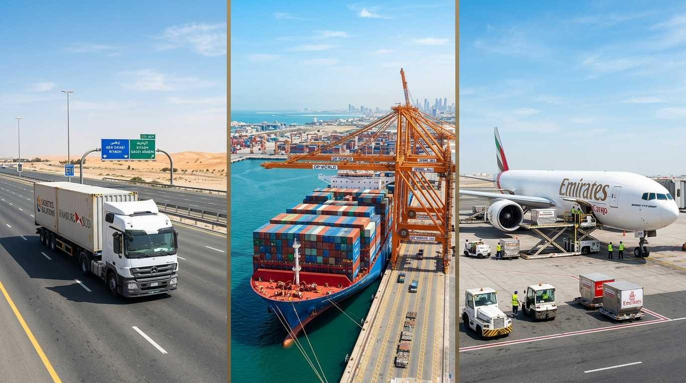 shipping dubai to saudi arabia