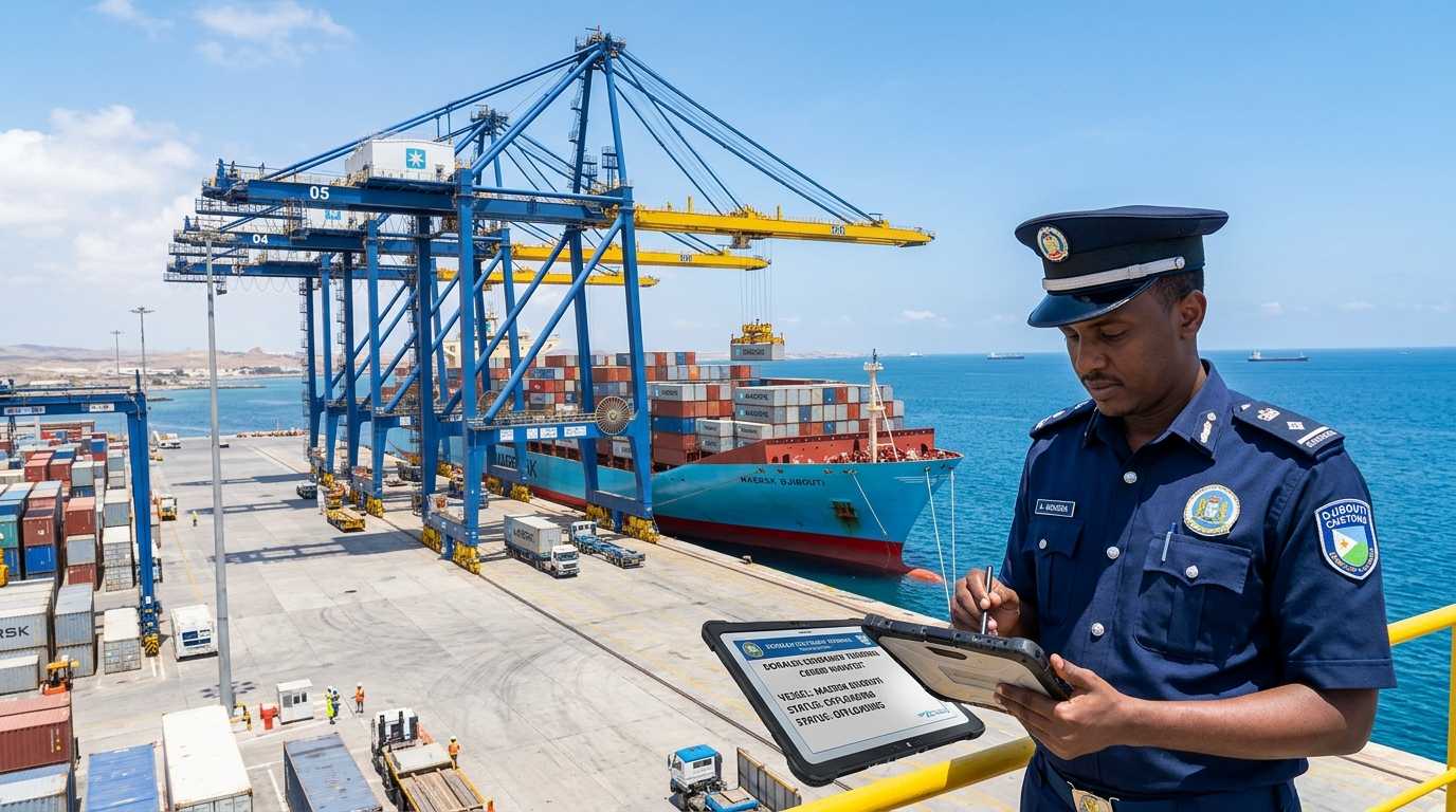 shipping from dubai to djibouti