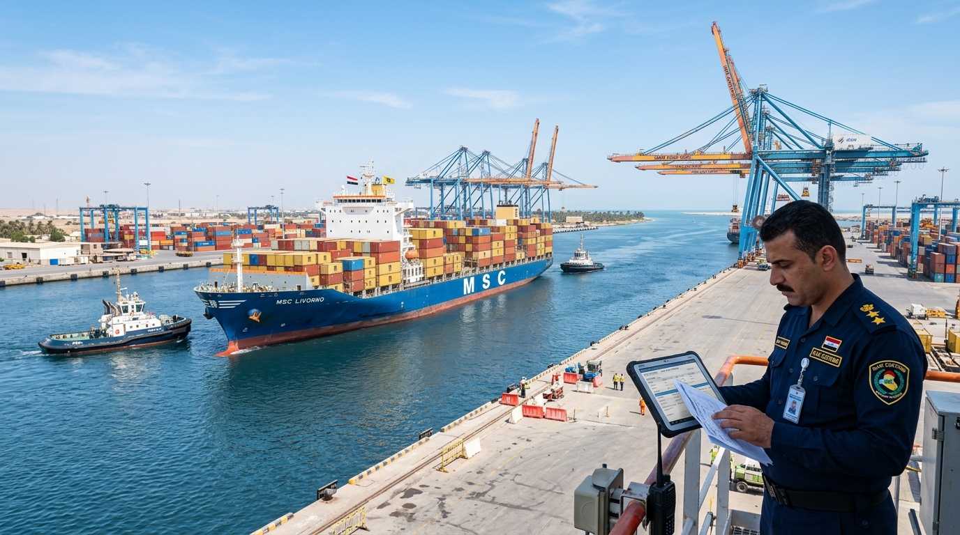 shipping from dubai to iraq