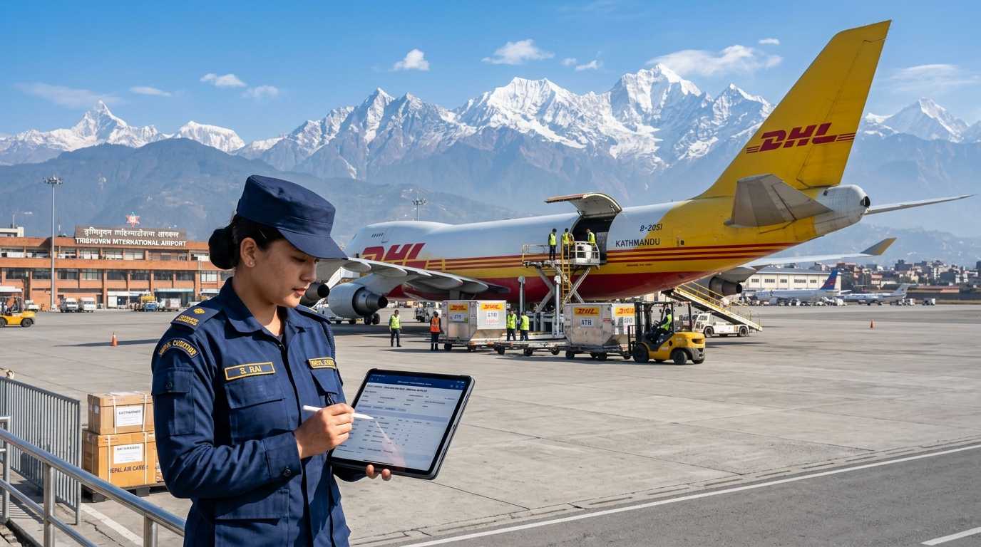 shipping from dubai to nepal