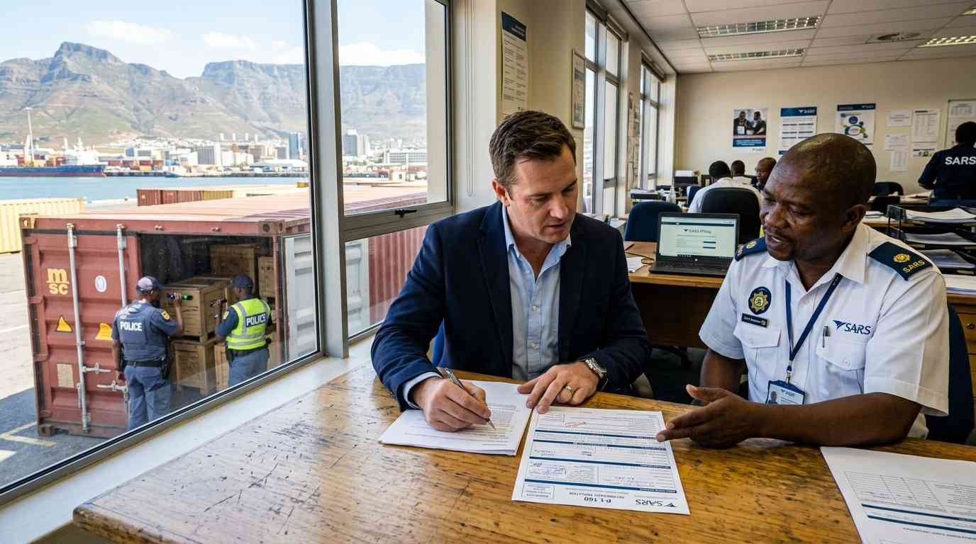 shipping from dubai to south africa