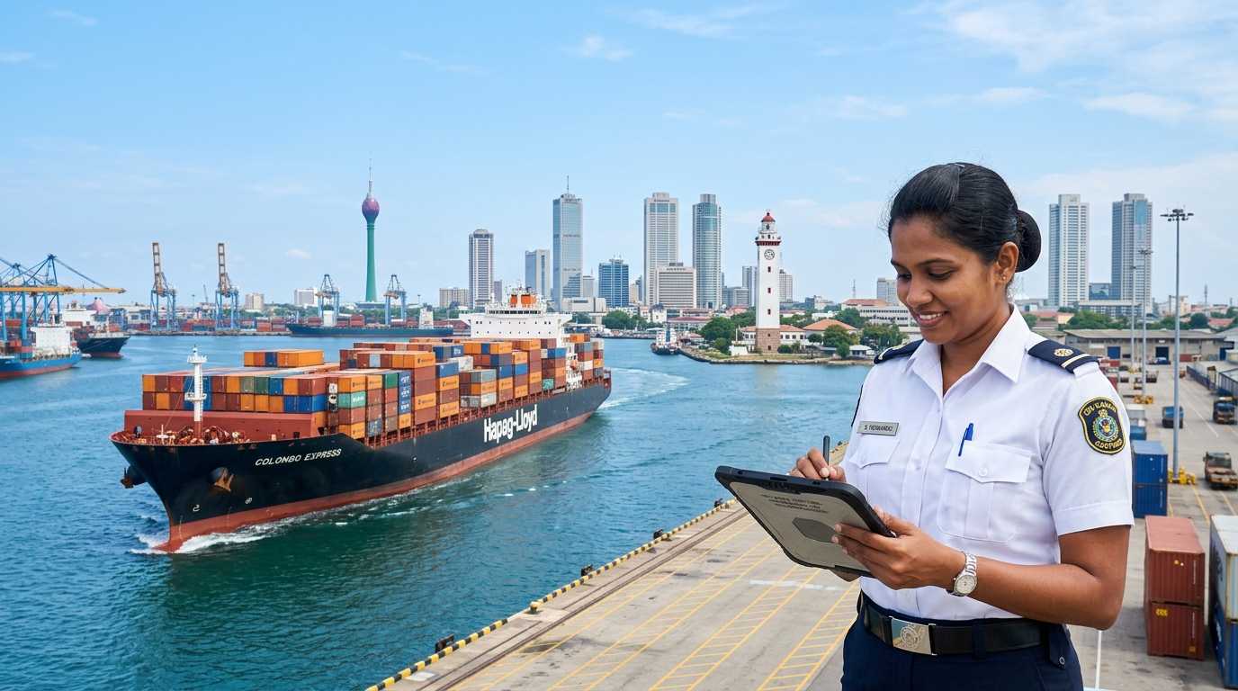 shipping from dubai to sri lanka